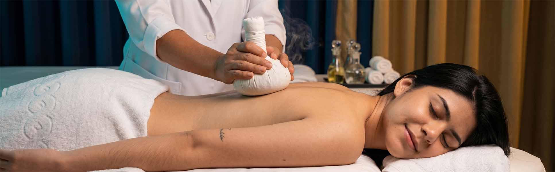 long herbal compress