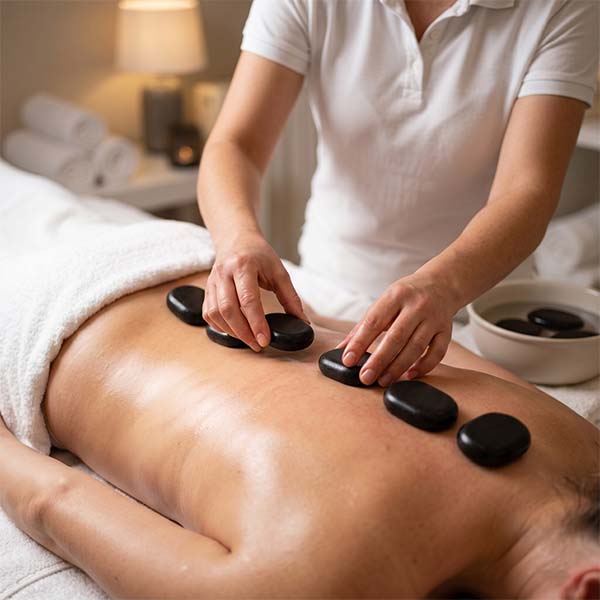 neck massage stone