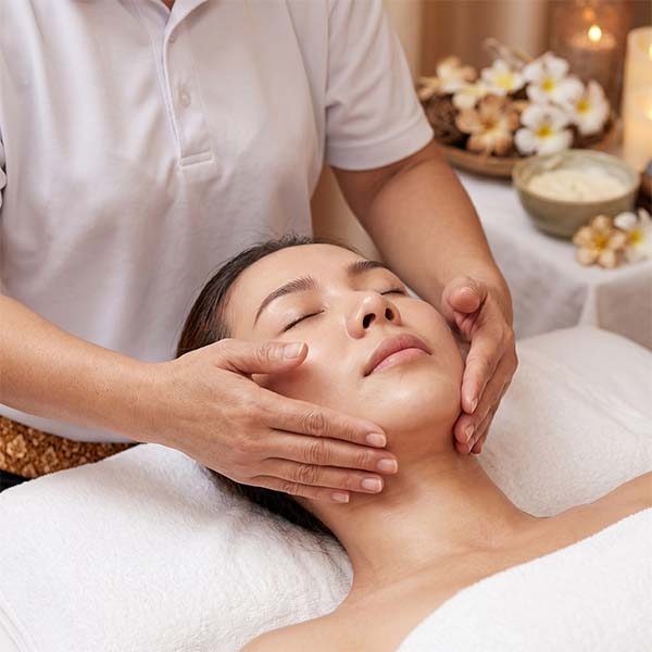 lifting firming facial massage